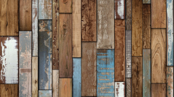 Wallpaper: Natural - Vintage Wood  (87007-1)